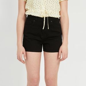 Frank and Oak Stevie Short in Black NWT